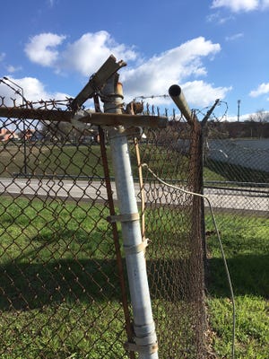 The city of Knoxville plans to remove a section of old fence that runs parallel to Central Street to make way for a new green space near the James White Parkway.