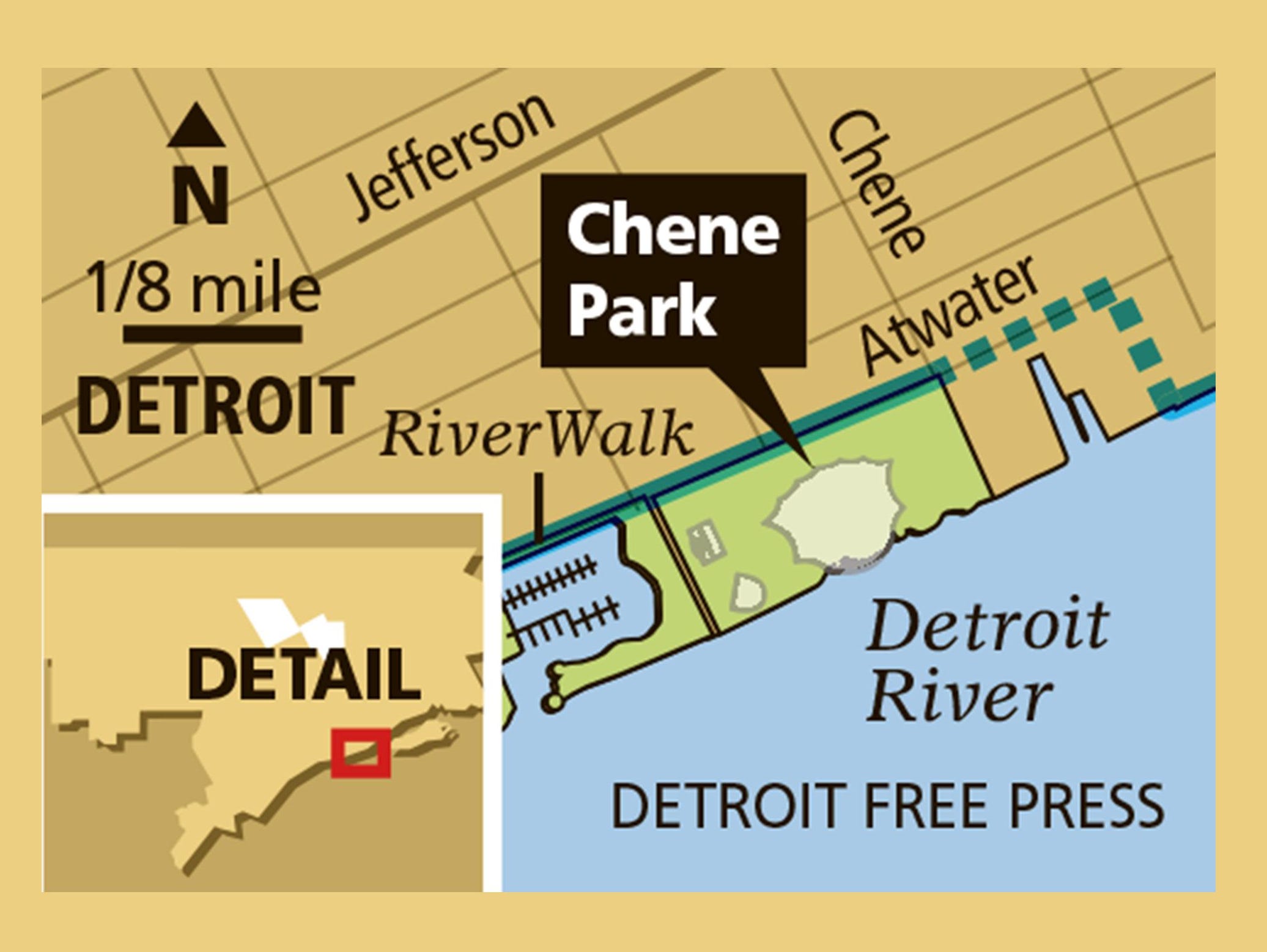 Chene Park Seating Chart Detroit