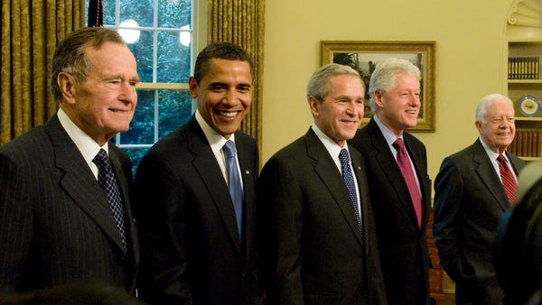 Though the presidency of the United States is a...