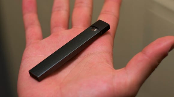 E-cigarettes used for vaping can be as small as USB drive.