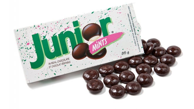 Empty space in Junior Mints boxes.