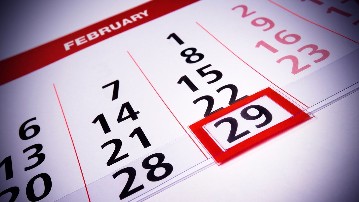 Leap Year 2020 Get Deals Free Food And Specials Leap Day Saturday