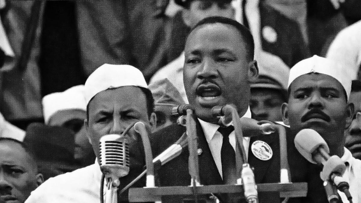 Aug. 28, 1963: 'I Have a Dream' speech     • Location:  Washington, D.C. Up to 250,000 people filled the Mall in Washington for a march for justice and equality in August 1963, the largest march of its kind to that point. And they heard Rev. Martin Luther King Jr., made his legendary "I Have a Dream" speech on the steps of the Lincoln Memorial that has become the signature moment of the civil rights movement. A year later,   President Lyndon B. Johnson would sign the Civil Rights Act of 1964.     ALSO READ: The Most Important Civil Rights Speeches