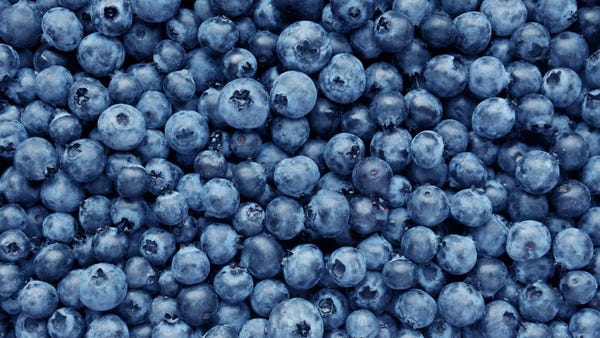 Blueberries     • Important ingredient(s):  Anthoc