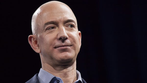 1. Amazon     >CEO:  Jeff Bezos     >Revenue:  $38