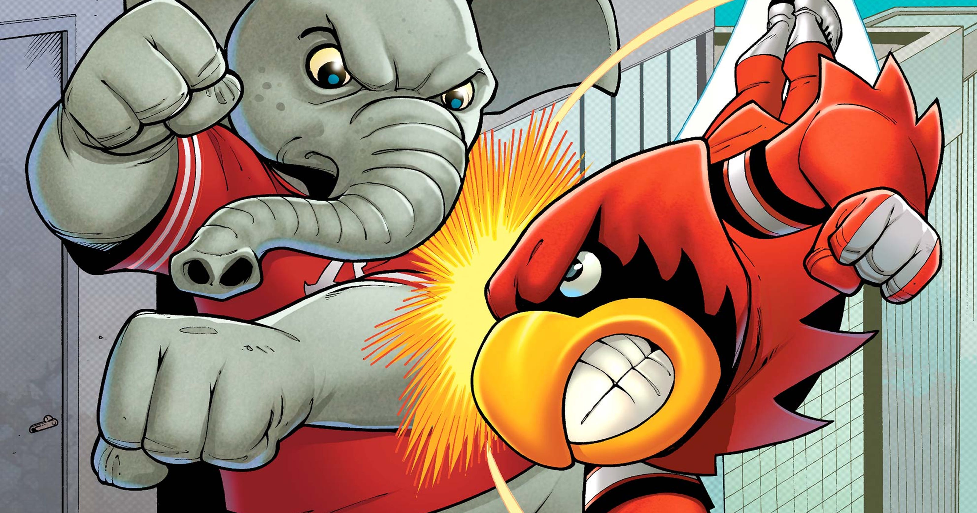 LouisvilleAlabama game gets Marvel comic book cover