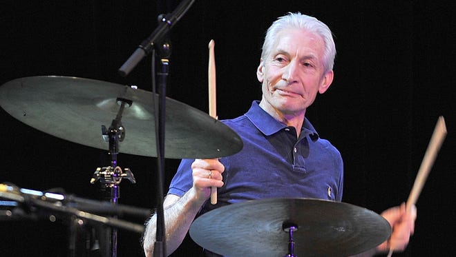 The file picture dated 12 January 2010 shows drummer of British band The Rolling Stones, Charlie Watts during a concert in Munich, Germany. Charlie Watts turns 75 on June 2, 2016.