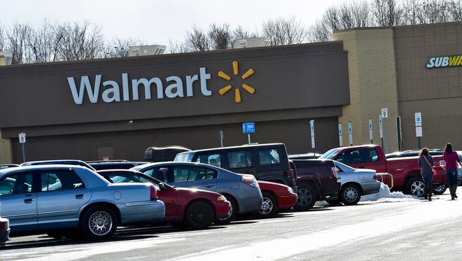A new Walmart, like the one show here on  Friday, Jan. 29, 2016, in Guilford Township, is still planned fives miles away in Hamilton Township.