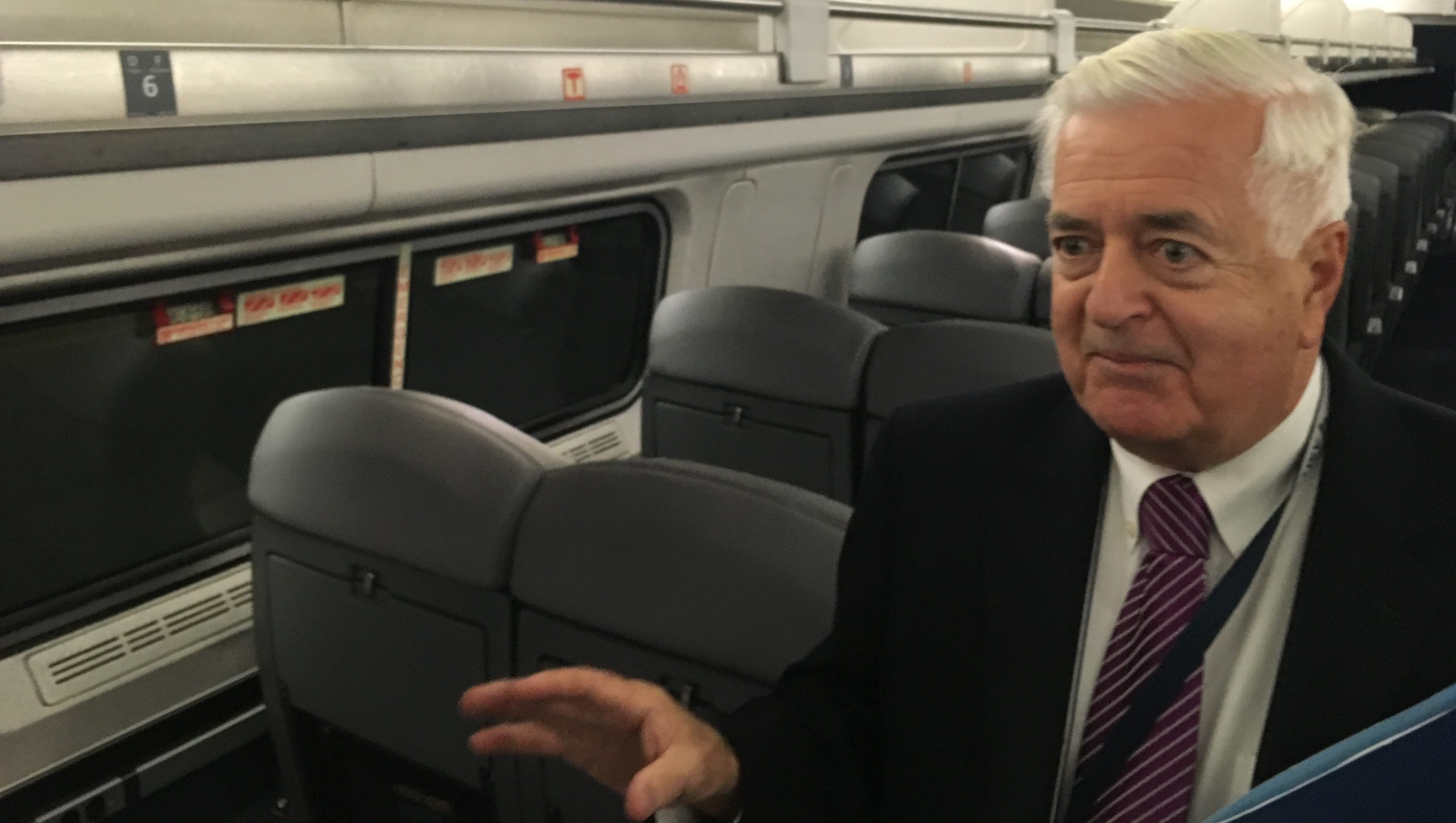 Amtrak updates Northeast train seating