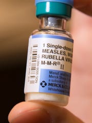 One dose of the mumps, measles and rubella vaccine is