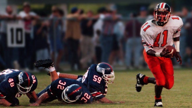 Dexter Jackson starred at Shanks, before going on to do the same at FSU. He was also the 2003 Super Bowl MVP for the Tampa Bay Buccaneers.