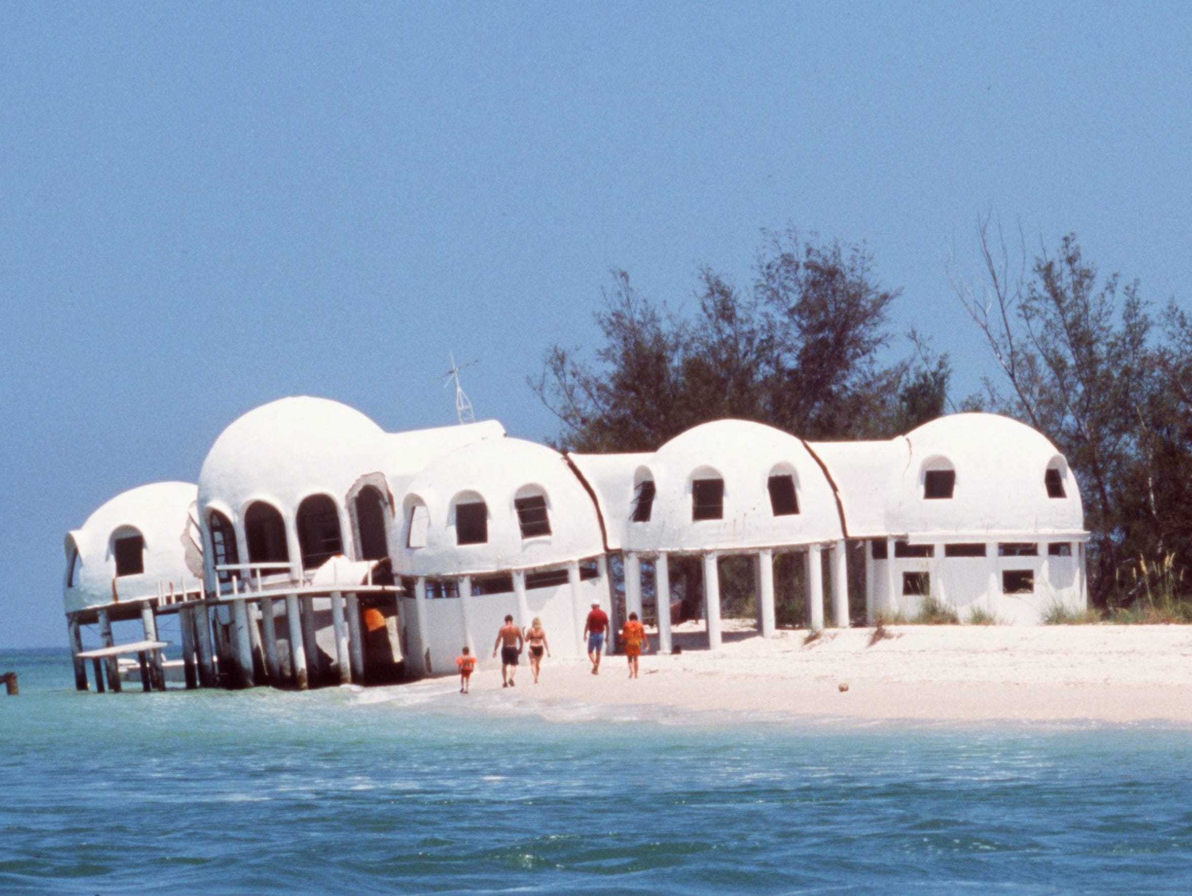 Cape Romano Dome Homes Near Marco Island Now Owned By State Berry