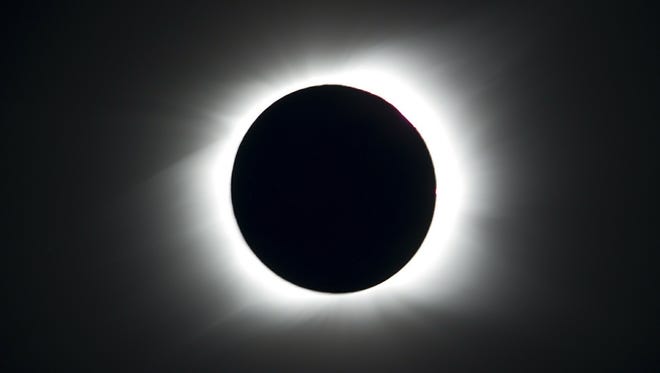 Weather forecasters are predicting partly sunny skies for Monday's eclipse in Missouri.