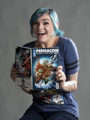 Anna Faulkner — who appears at Pensacon under her cosplay name, Hythrall — is excited to see all that this year’s convention has to offer.