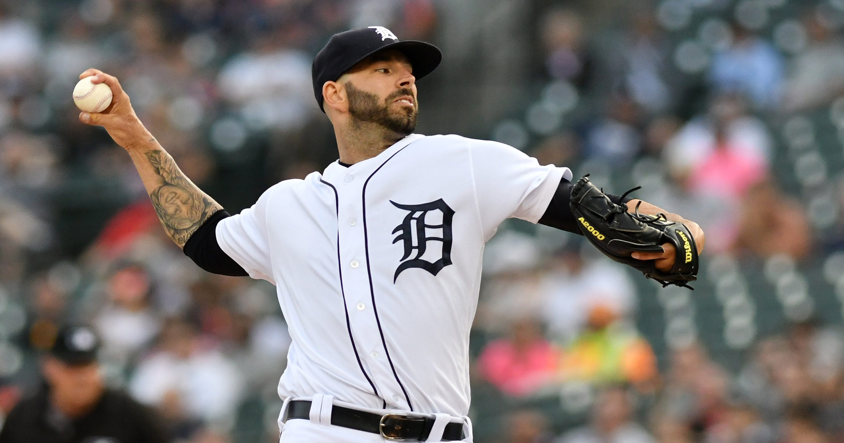 Detroit Tigers pitcher Mike Fiers is expected to make his next start