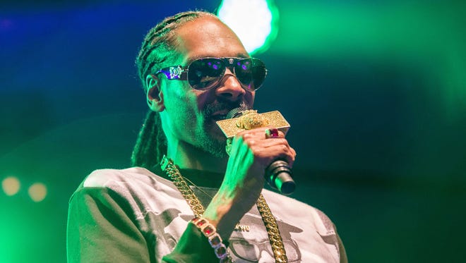 US rapper Snoop Dogg performs on stage in Uppsala, Sweden on July 25, 2015.