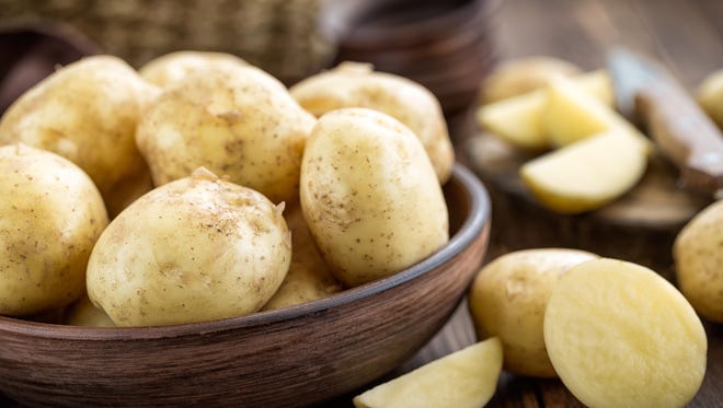 A recent study rated potatoes as the No. 1 most satisfying food among a group of 28 foods tested. We’re talking about whole baked, boiled or roasted potatoes, not potato salad or mashed potatoes.
