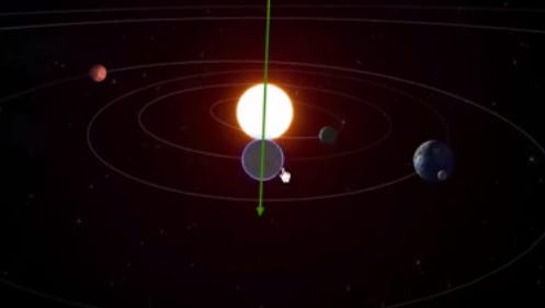 A supposed planetary alignment is scheduled for May 28, as shown in a YouTube video.
