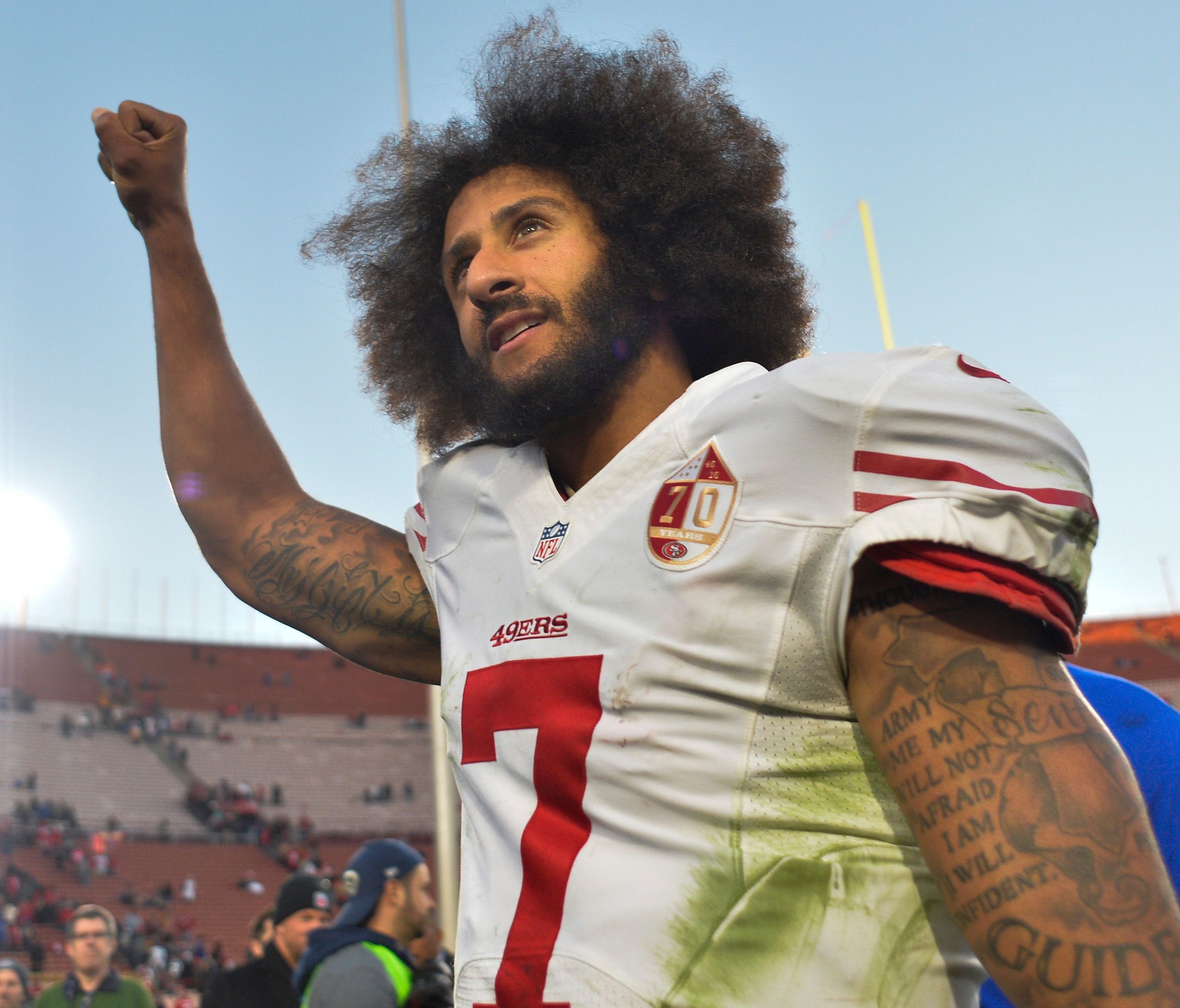 Colin Kaepernick won one game as the 49ers' quarterback in 2016.