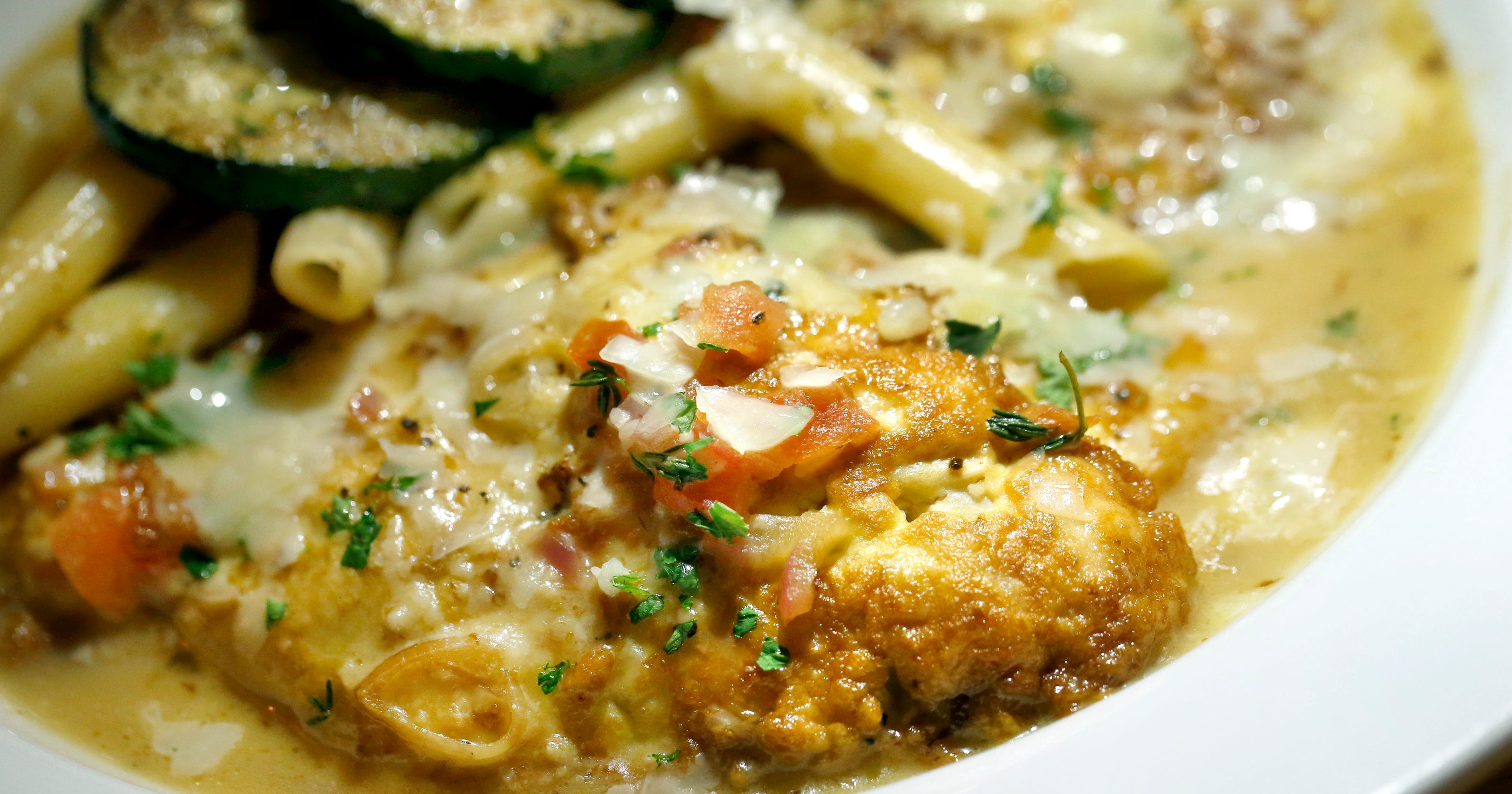 Chicken French is a popular dish in Rochester, NY, restaurants