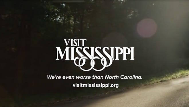 A video still from a Funny or Die video parodying the Visit Mississippi spots after Gov. Phil Bryant signed the "religious freedom" bill, HB1532.