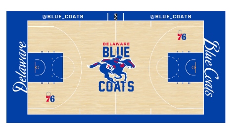 Nba G League S 87ers Rebranded As Delaware Blue Coats By 76ers
