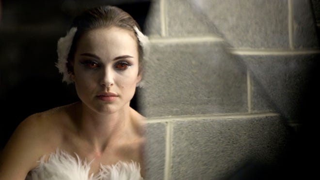 Natalie Portman stars as an obsessed ballerina in "Black Swan."