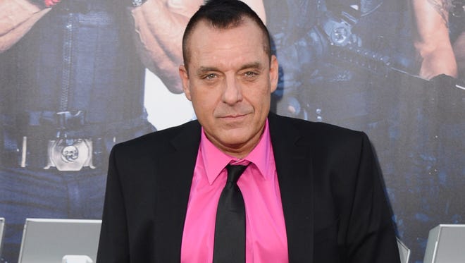 'The Hollywood Reporter' says actor Tom Sizemore, seen here in 2014, was suspended from the 2003 film 'Born Killers' after he allegedly violated an 11-year-old girl.
