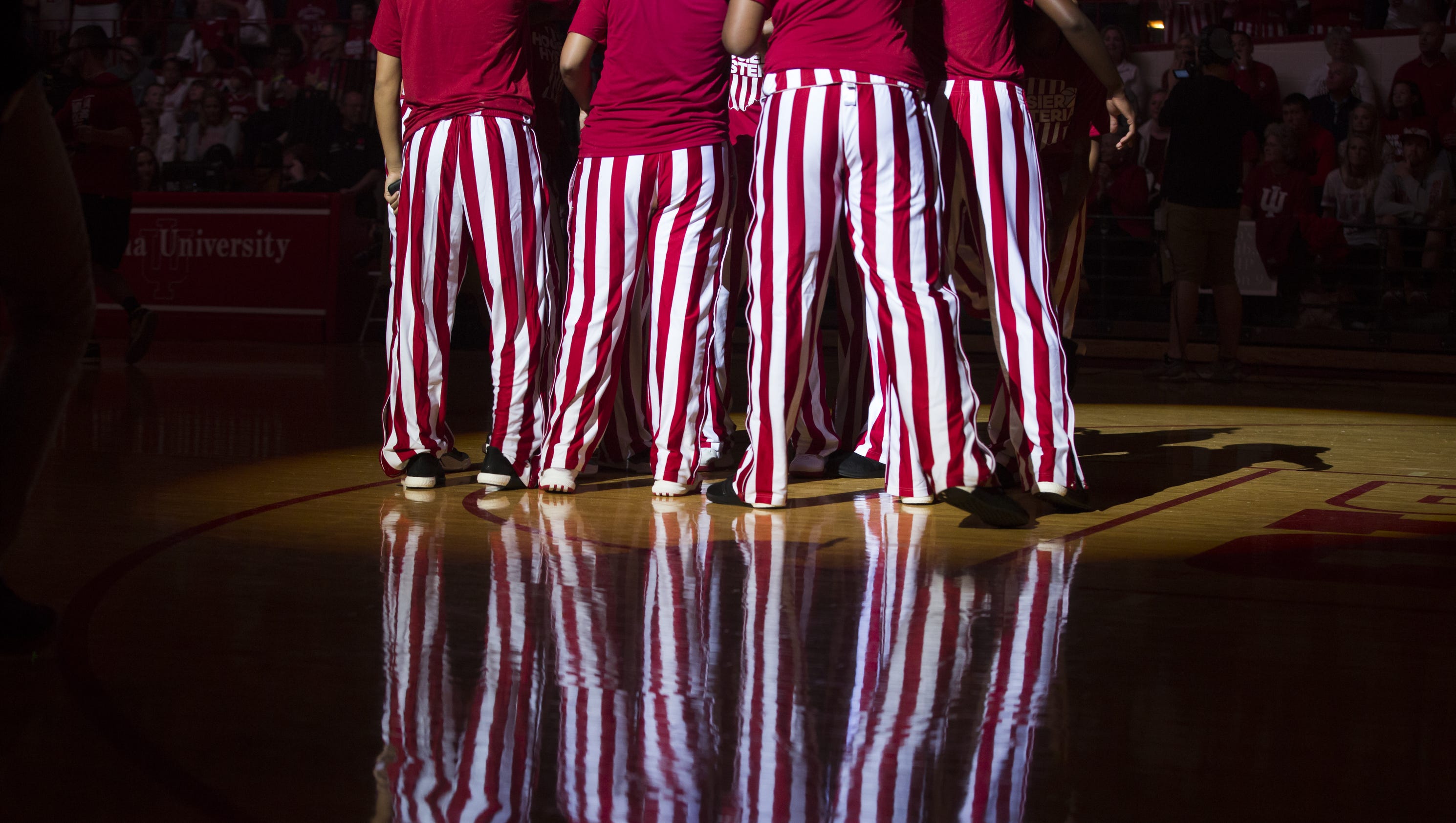 iu candy stripe pants youth