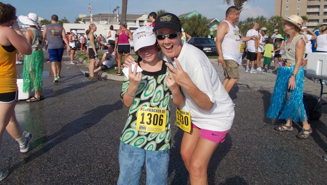"Littles" and their mentors are encouraged to participate in the Bushwacker 5K, which this year benefits Big Brothers Big Sisters. The charity pairs children facing adversity with mentors known as "Bigs" who inspire them to achieve success in life.