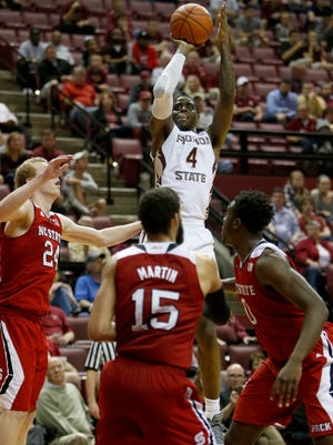 Dwayne Bacon scored 20 points in FSU's 77-73 win over NC State.