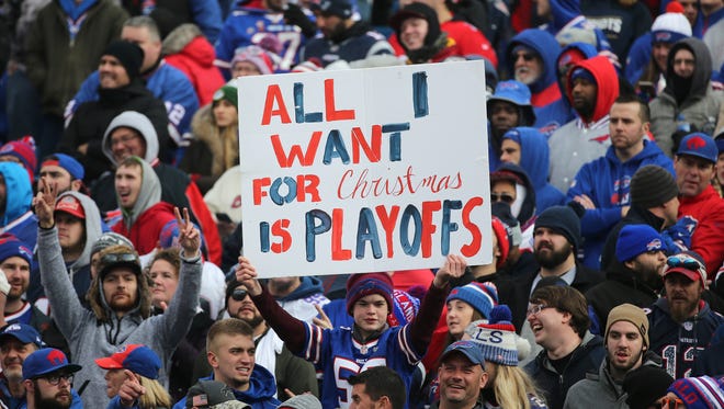 Bills fans got their wish, and they are representing in Jacksonville.