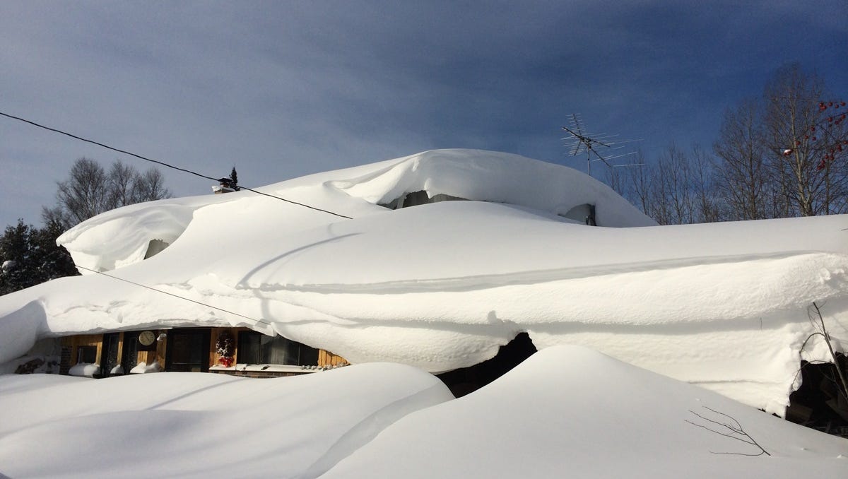 Snowiest Place In New York Has 25 Feet And Counting