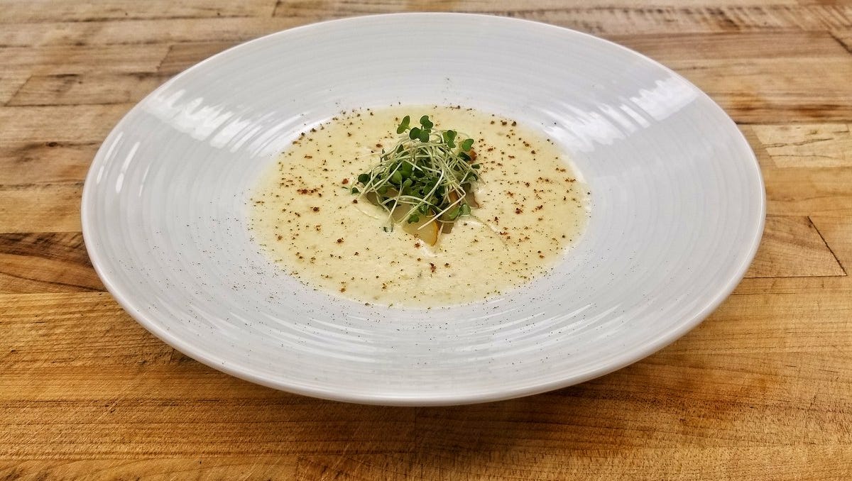Deck The Table With Roasted Parsnip And Pear Soup