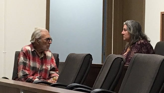 The court agreed to release Daniel Panico and Mona Kirk, the parents of three Joshua Tree kids living in squalor, from custody on Tuesday, March 6, 2018.