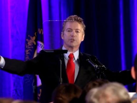 Kentucky Sen. Rand Paul in Louisville, Nov. 4, 2014.