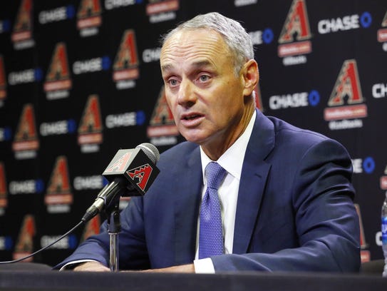 MLB Commissioner Rob Manfred takes sides in the tiff