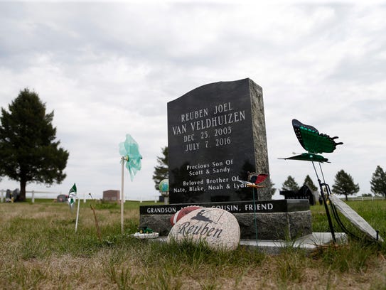 A football, pinwheels and other items decorate the