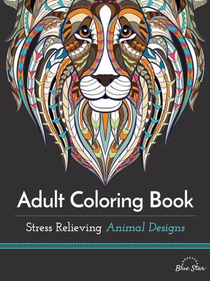 Adult Coloring Books Promise Stress Relief