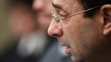 Larry Nassar was sentenced Wednesday to up to 175...