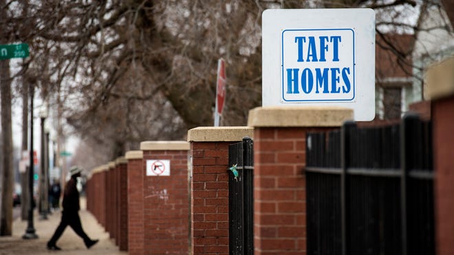 Taft Homes, a Peoria Housing Authority property, is shown in a file photo.