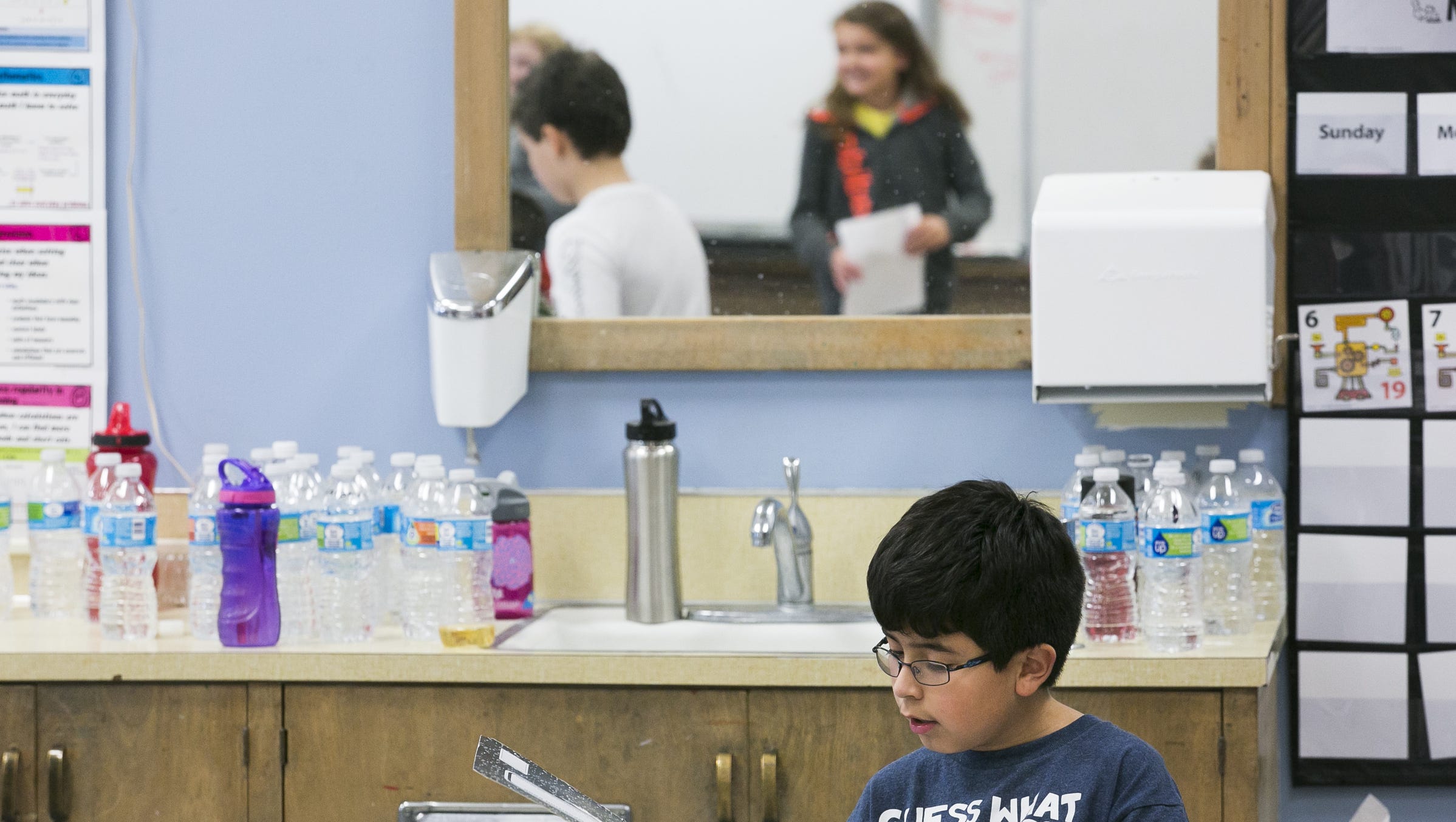 The Salem-Keizer School District is fixing lead contaminated fixtures