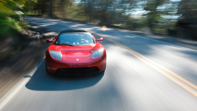 The Tesla Roadster