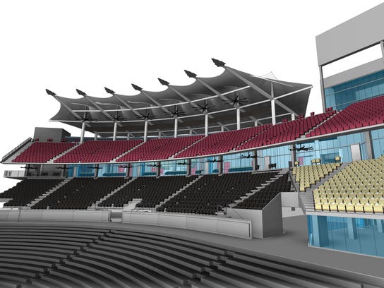 Stadium club seats focus on game-day experience