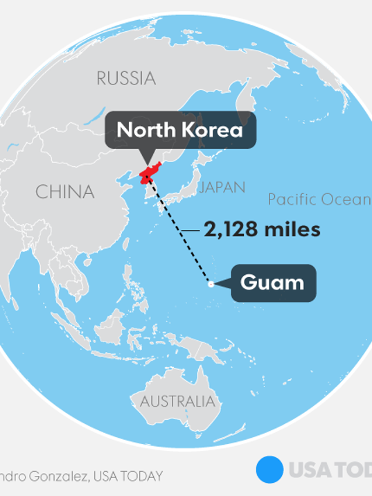 Guam under the gun from North Korea What we know now