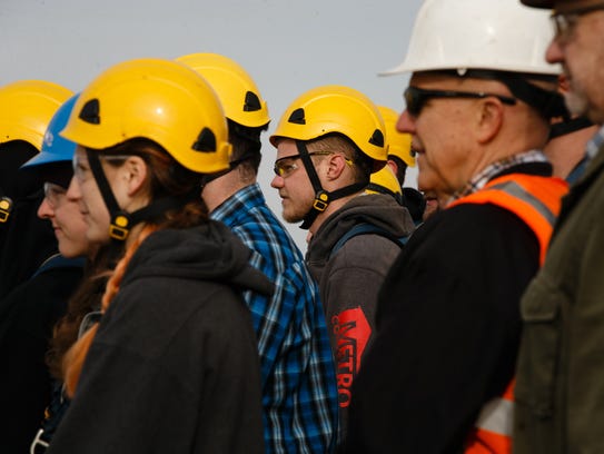 About 20 students are currently enrolled in Des Moines Area Community College's wind turbine technician program. But national employers have expected higher figures nationwide. “When wind companies come in and present, they’re puzzled. We’ll have five, 10, 20-year vets who say they don’t know why the class isn’t full,” said DMACC professor James Fitzpatrick.