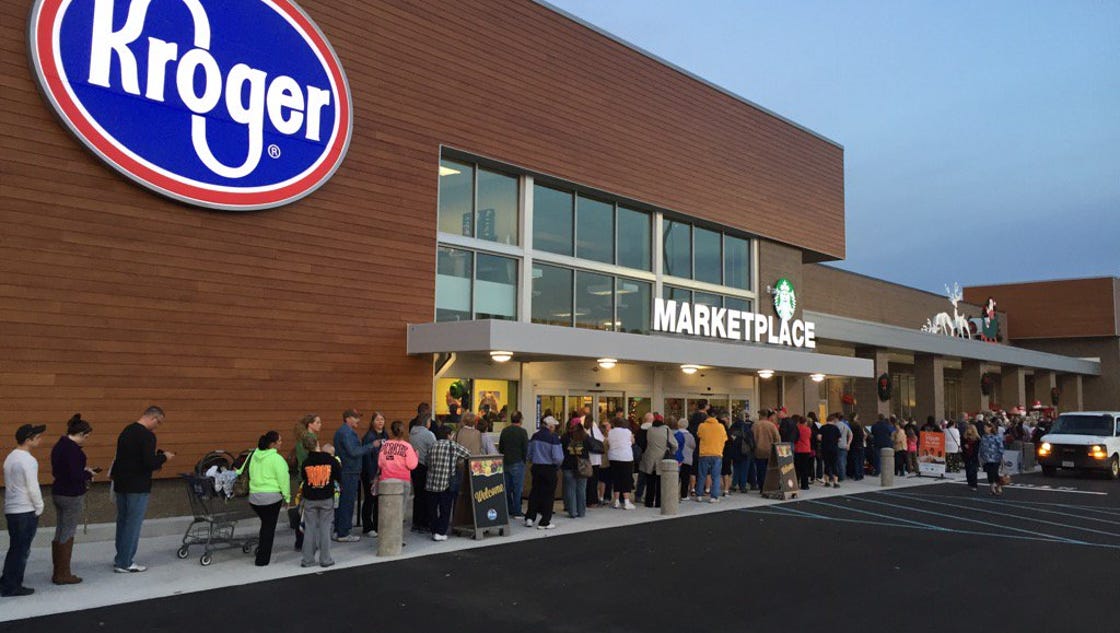 Kroger Marketplace opening attracts huge crowd
