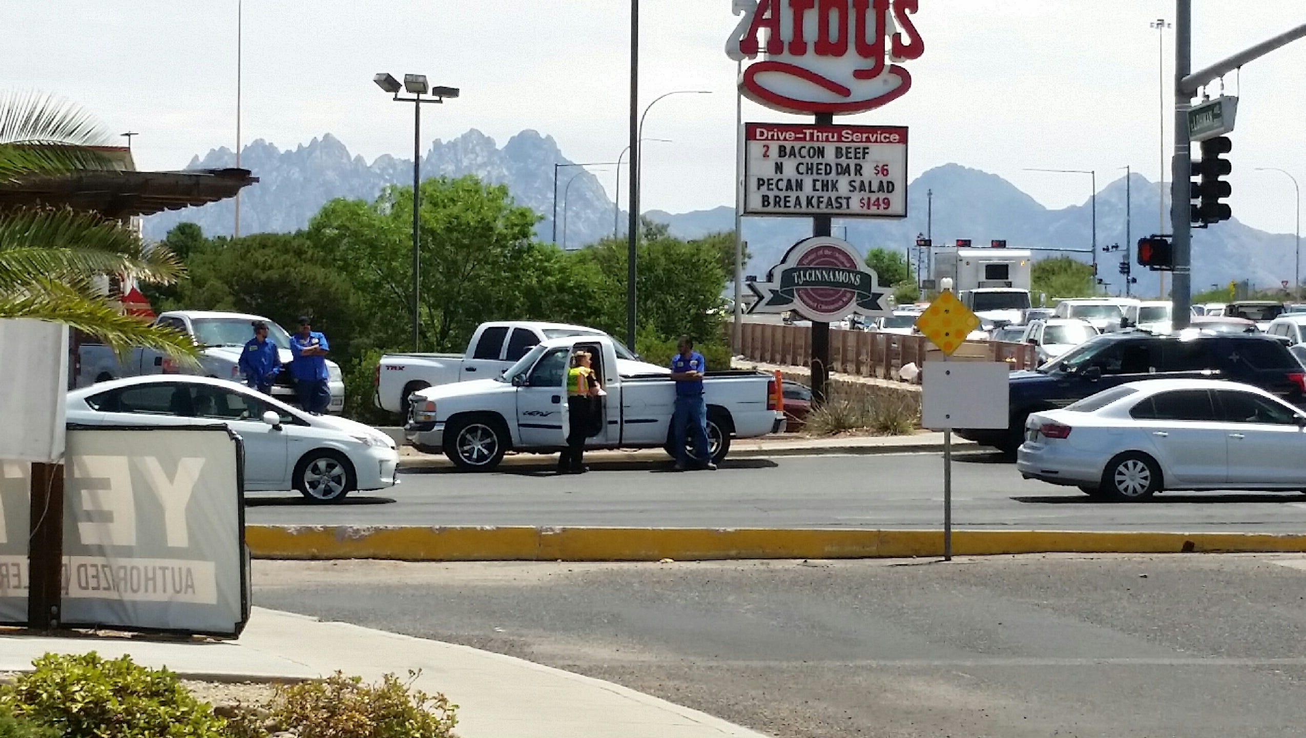 Las Cruces pedestrian hit by truck, airlifted