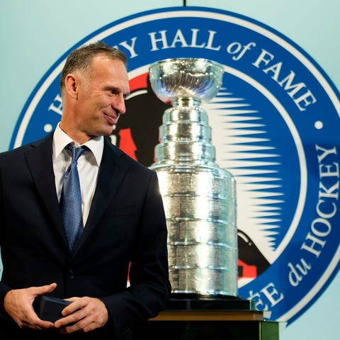 Hockey Hall of Fame 2014 inductee Dominik Hasek sm