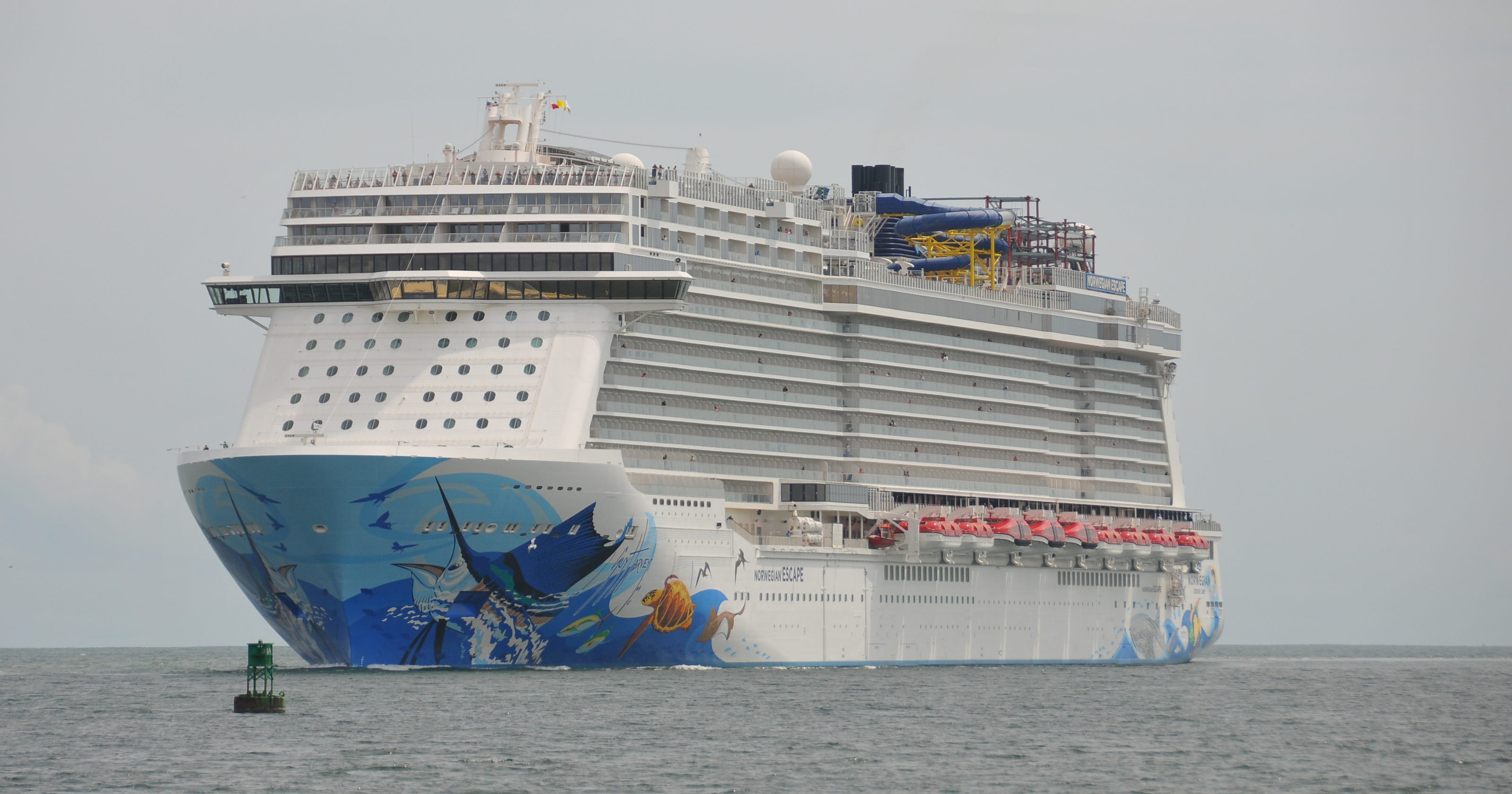 Freak Weather Causes Norwegian Cruise Ship To List Injuring